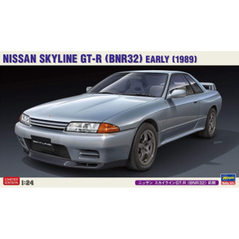 Hasegawa 1/24 Nissan Skyline GT-R (BNR32) Early [1989] Plastic Model