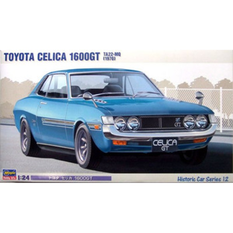 Hasegawa 1/24 Toyota Celica 1600GT 1970 TA22-MQ (1970) Plastic Model