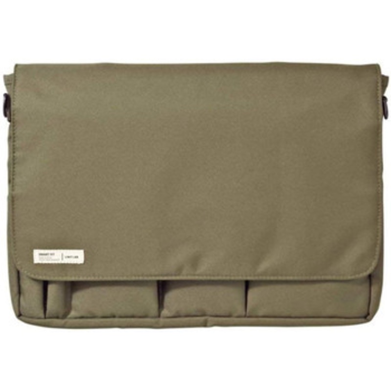 LIHIT LAB. SMART FIT Carrying Pouch Size A4 (Olive)