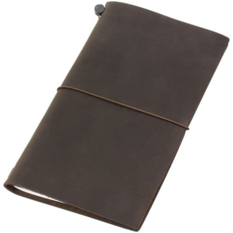 Midori Traveler Notebook Starter Kit Brown – Regular Size –