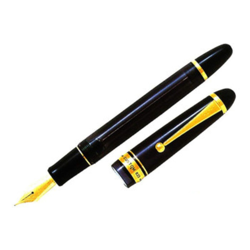 Pilot FKK-3MRP TB-B Custom 823 Clear Black Plunger Fountain Pen (NIB:B Broad)