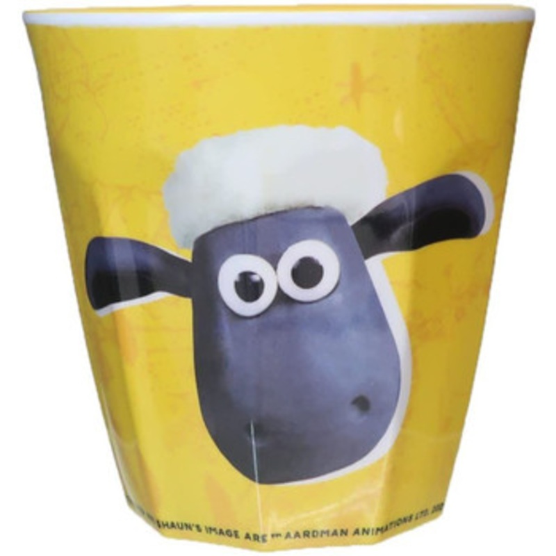 SK JAPAN Shaun the Sheep Melamine Cup Yellow