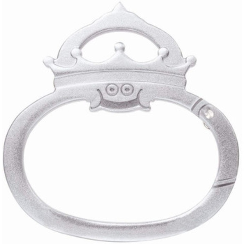 Square Enix Dragon Quest Smile Slime Carabiner Metal King