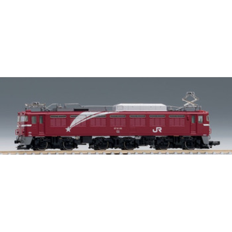 Tomix 7126 JR Electric Locomotive Type EF81 (Hokutosei Color/ H Rubber Gray) (N scale)