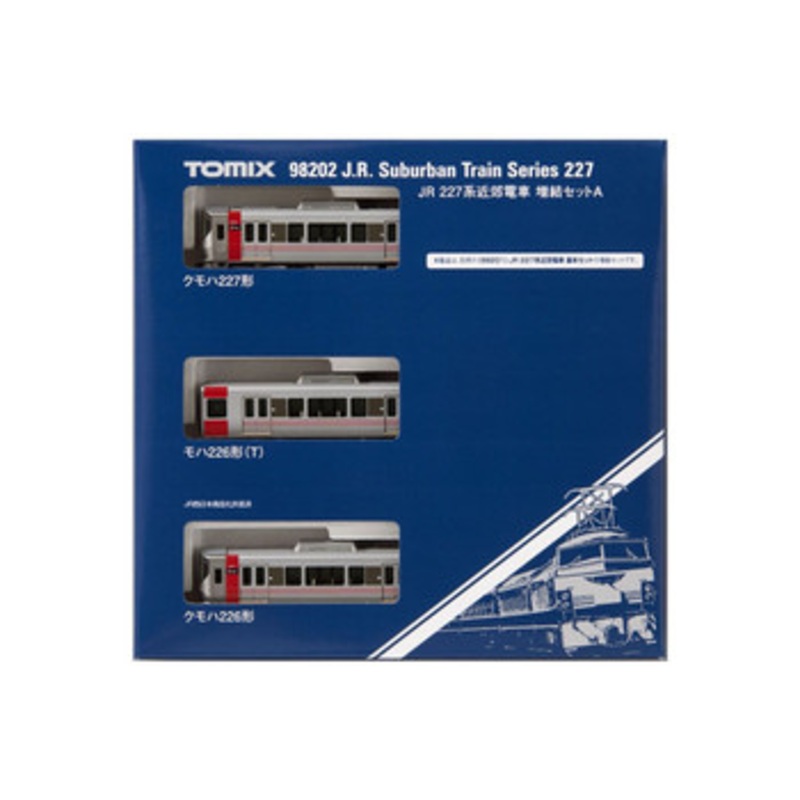 Tomix 98202 JR Series 227 Suburban Train 3 Cars Add-on Set A (N scale)