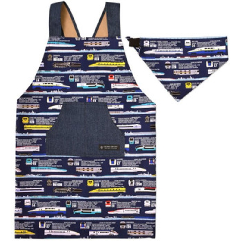Backcross Apron with Head Kerchief for Children (100-120cm) Super Express