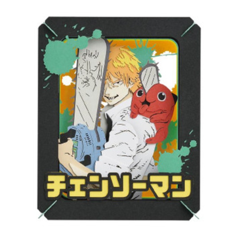 Ensky PT-230 Paper Theater Chainsaw Man Denji