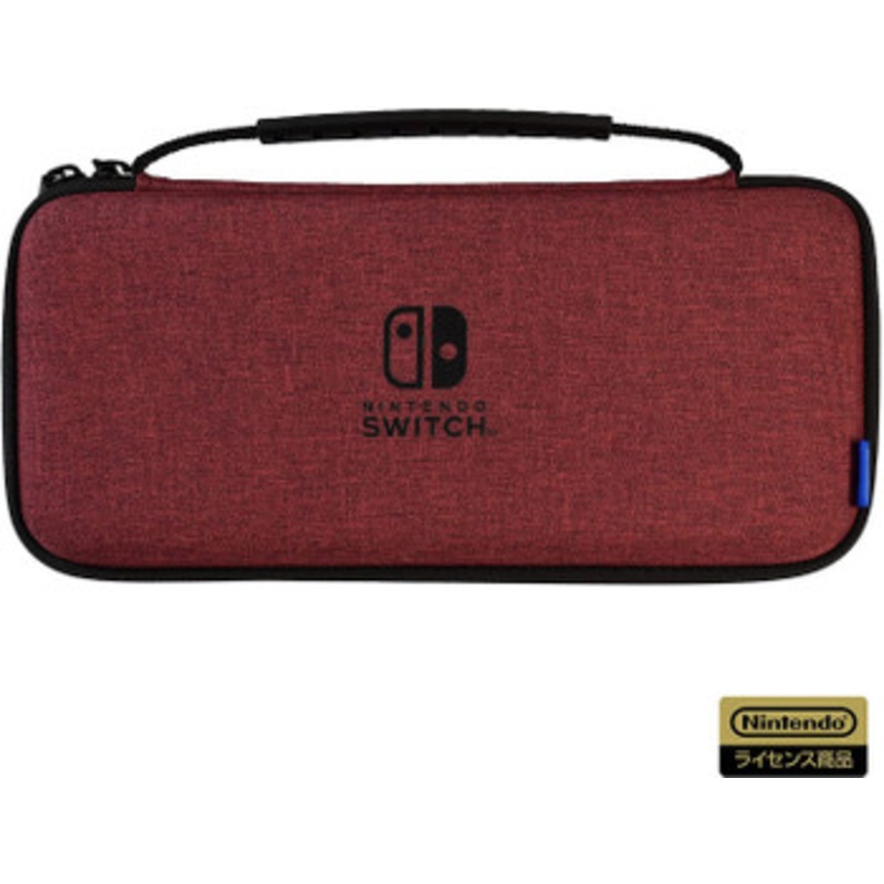 Hori Slim Hard Pouch Plus for Nintendo Switch / Nintendo Switch OLED Model (Red)