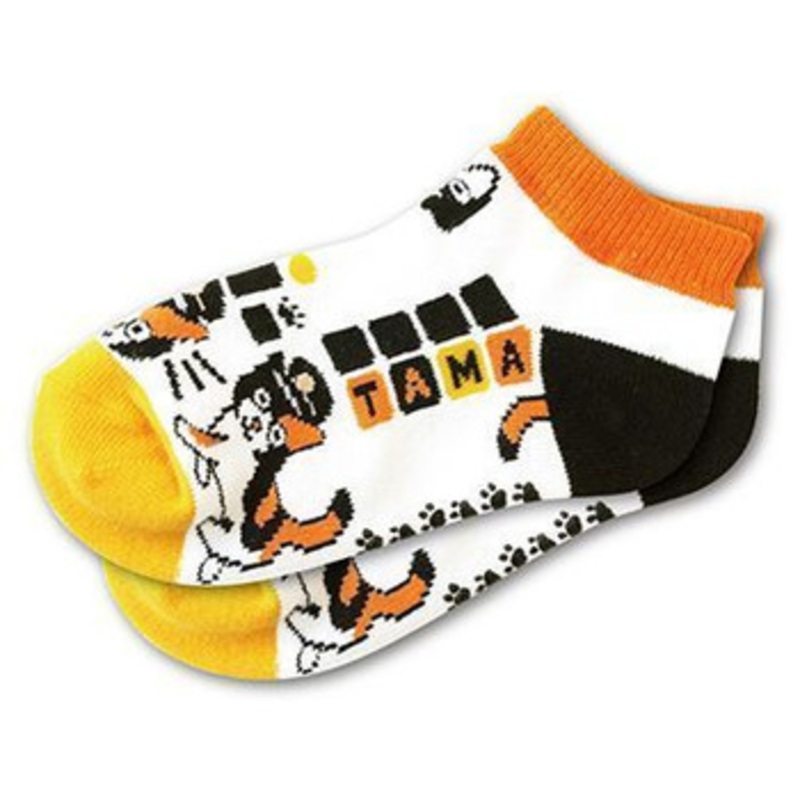 Railway Socks for Kids (Tetsushita) Tama Train (Size 16-20cm)