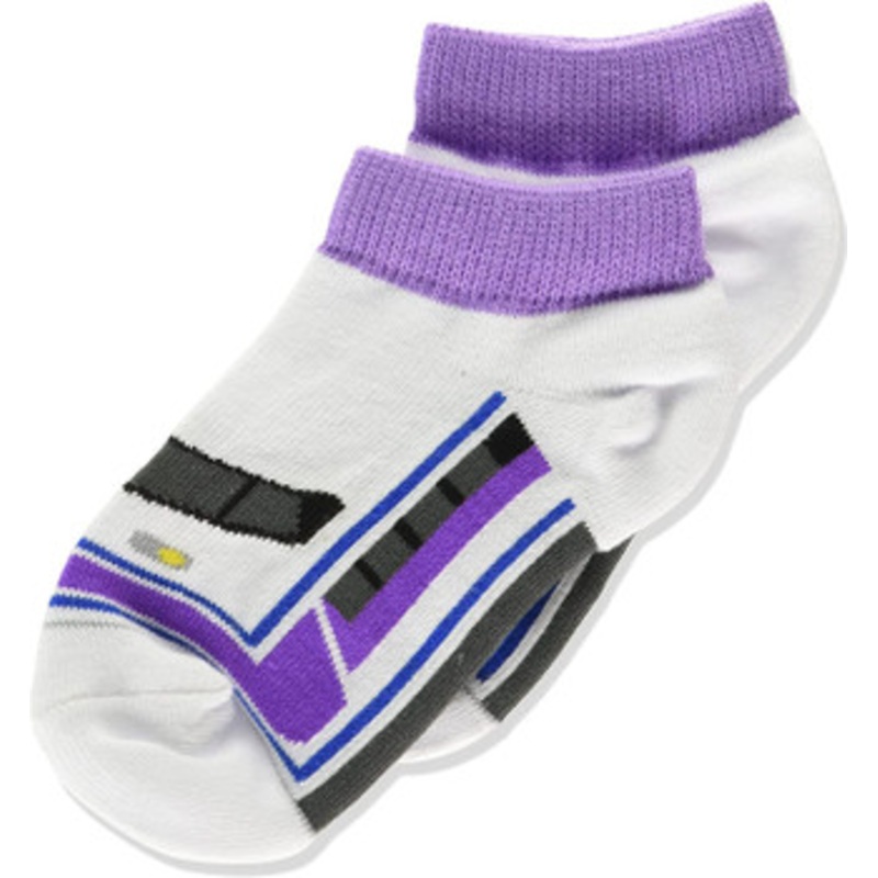 Railway Socks for Kids (Tetsushita) Tobu Series 100 Spacia Miyabi (Size 16-20cm)