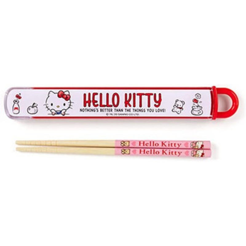 Sanrio Chopsticks with Case Hello Kitty