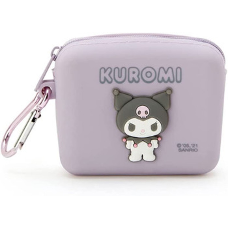 Sanrio Mini Silicone Pouch Kuromi