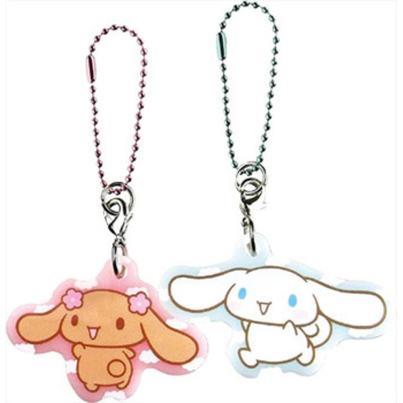 Sanrio Pair Acrylic Key Chain Cinnamoroll & Mocha
