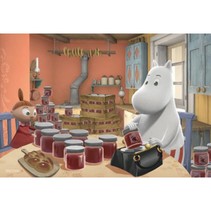 Yanoman 03-926 Jigsaw Puzzle Moomin Mom’s Homemade Jam (300 Pieces)