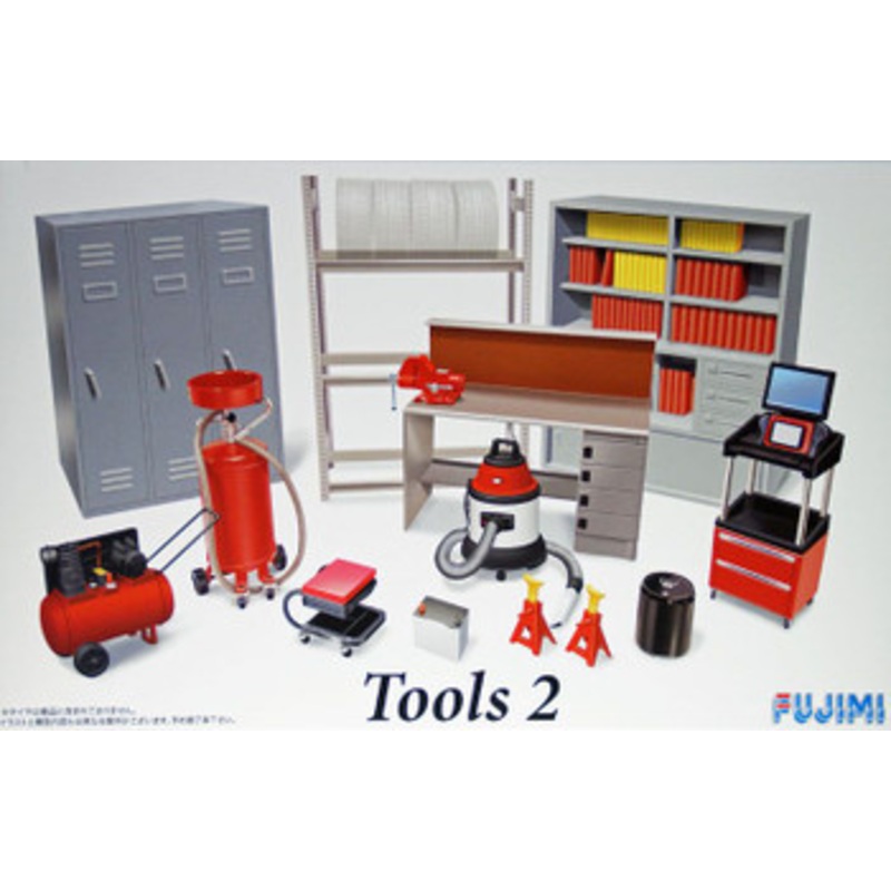 Fujimi Garage & Tool Series 1/24 Tools No.2 Plastic Model