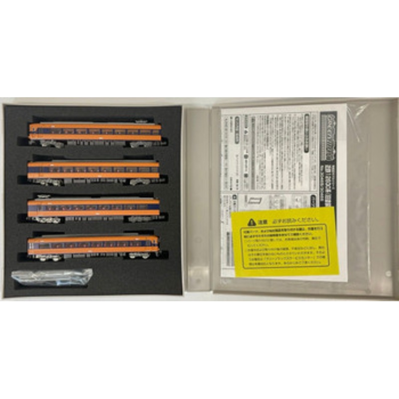 Greenmax 30465 Kintetsu Series 12600 (12601Configuration/ Old Painting/ w/Opening Door Parts) 4 Cars Set (N scale)