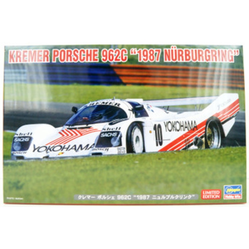 Hasegawa 1/24 Kremer Porsche 962C ‘1987 Nurburcring Plastic Model