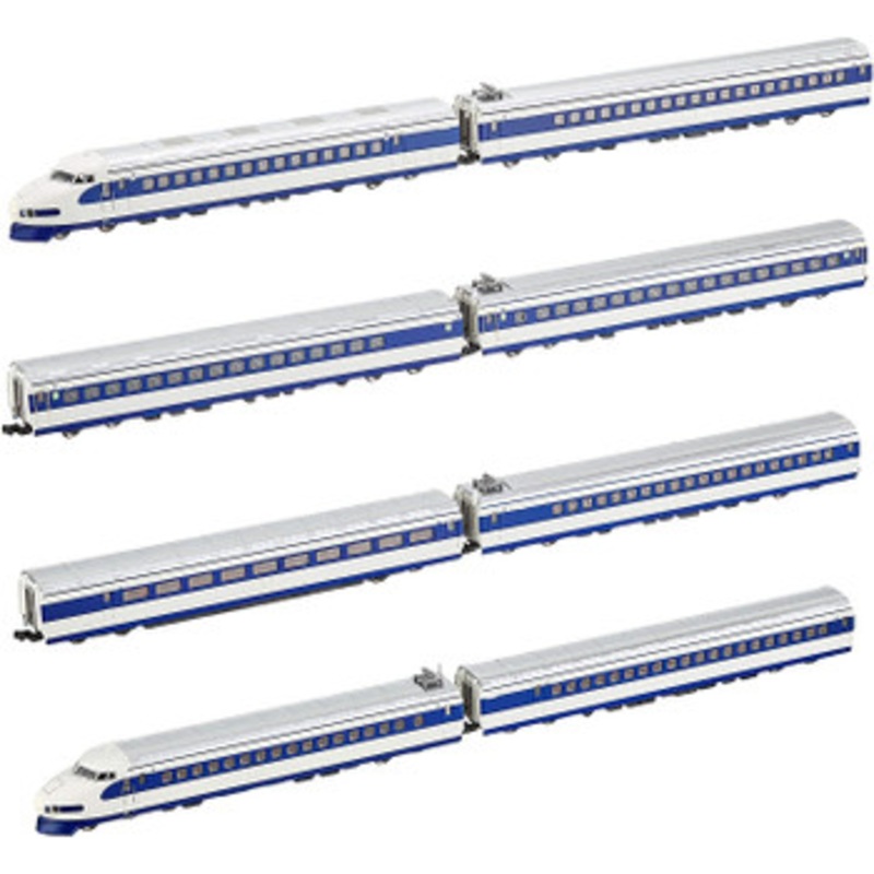 Microace A9660 JNR Series 0 (0/1000) Royal Train (with Blue Belt) 8 Cars Set (N Scale)