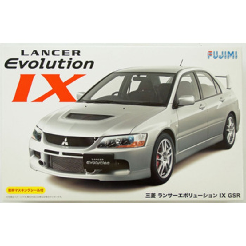 Fujimi Inch Up 1/24 Mitsubishi Lancer Evolution IX GSR Plastic Model