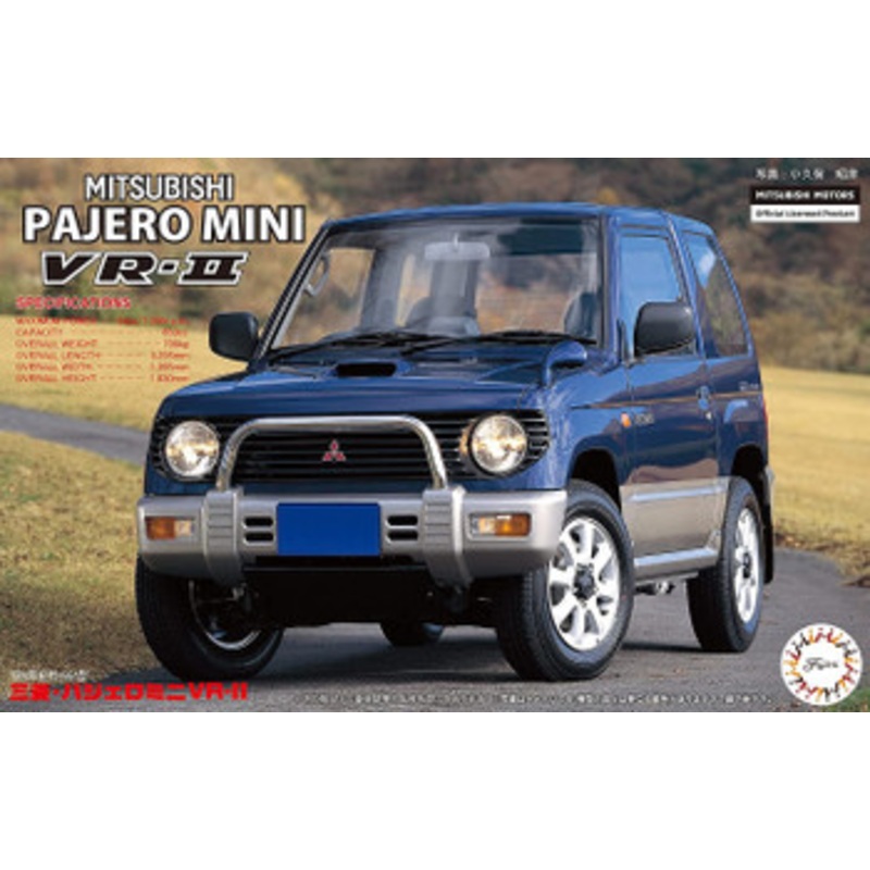 Fujimi Inch Up 1/24 Mitsubishi Pajero Mini VR-II 1994 Plastic Model