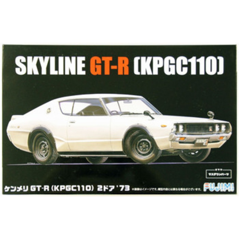 Fujimi Inch Up 1/24 Nissan Skyline GT-R KPGC110 2 Door 1973 Plastic Model