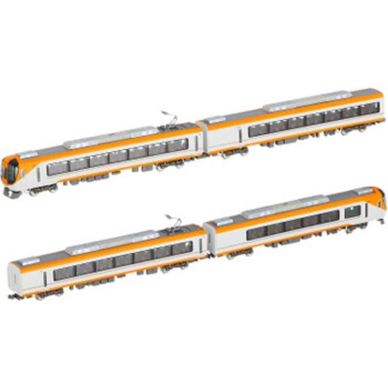 Greenmax 30909 Kintetsu Series 22600 Ace (New Painting) 4 Cars Add-on Set (N scale)