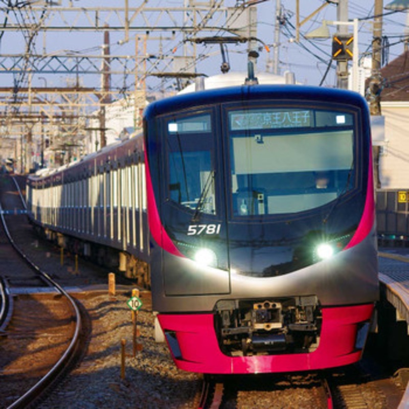 Greenmax 31594 Keio Series 5000 (Keio Liner/Destination Selection Type) 6 Cars Add-on Set (N scale)
