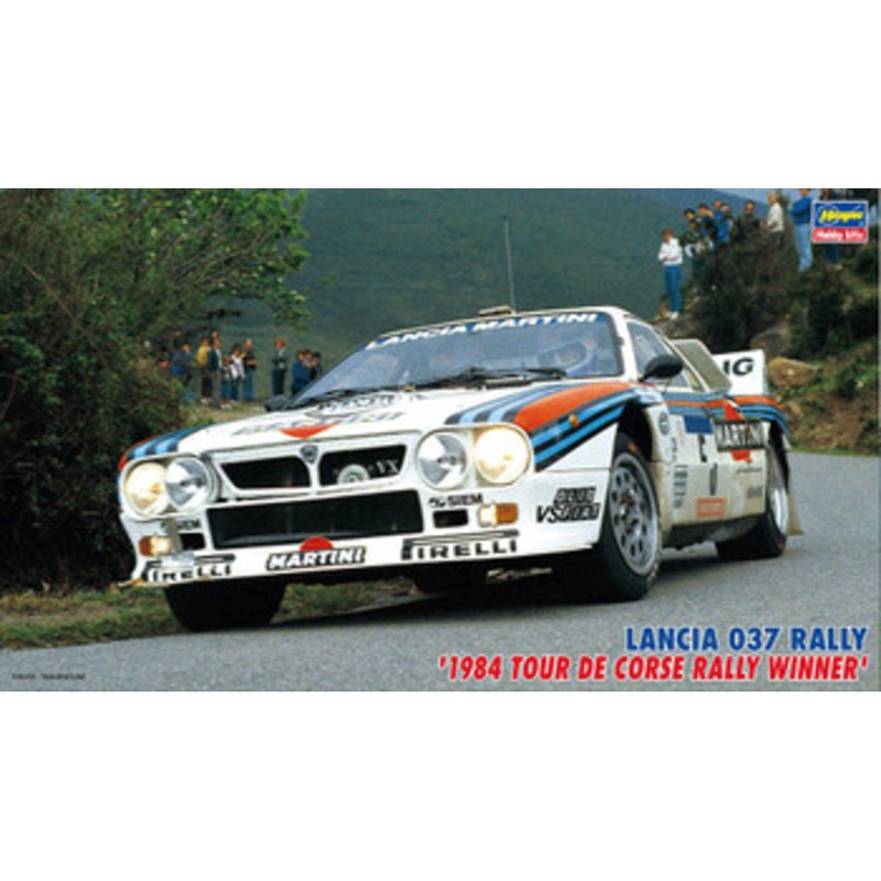 Hasegawa 1/24 Lancia 037 Rally ‘1984 Tour de Corse Rally Winner’ Plastic Model