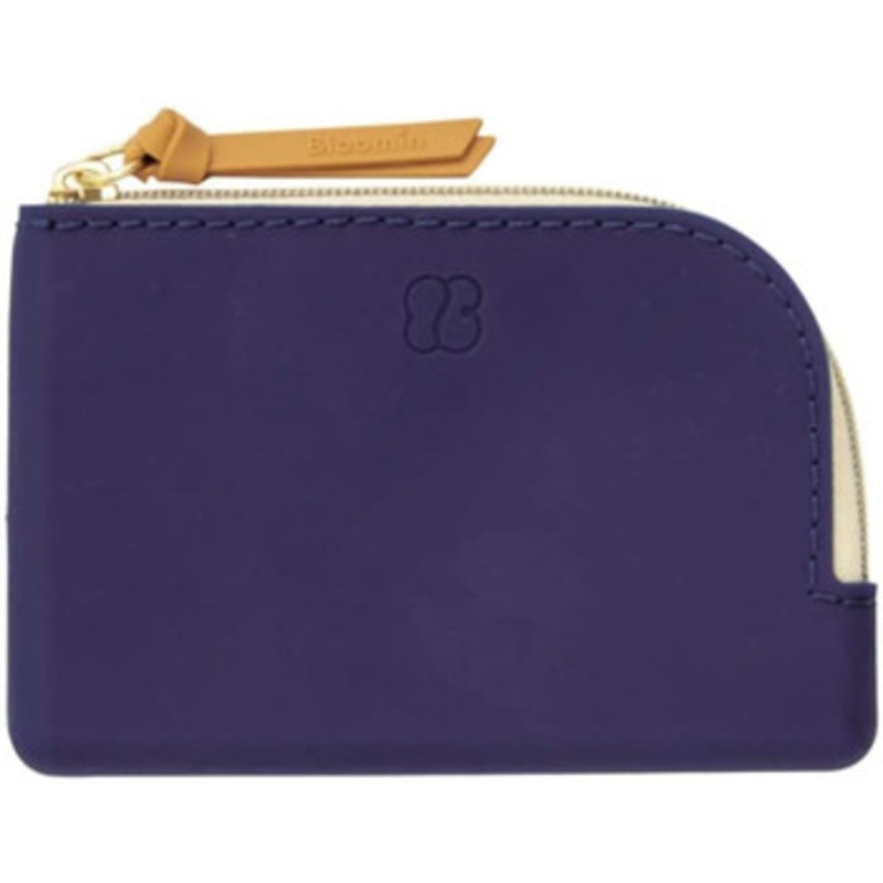 LIHIT LAB. Bloomin Flat Pouch Card Size (Navy Blue)