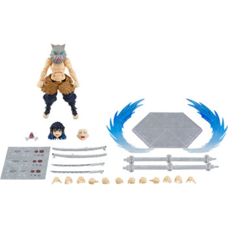 Max Factory figma Inosuke Hashibira DX Edition (Demon Slayer: Kimetsu no Yaiba)