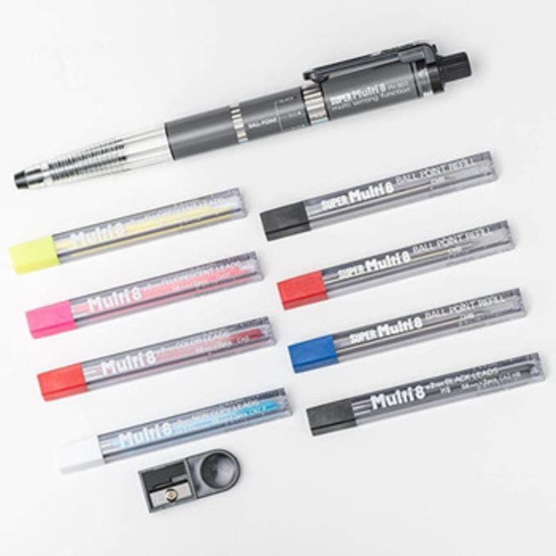 Pentel Super Multi 8 Set