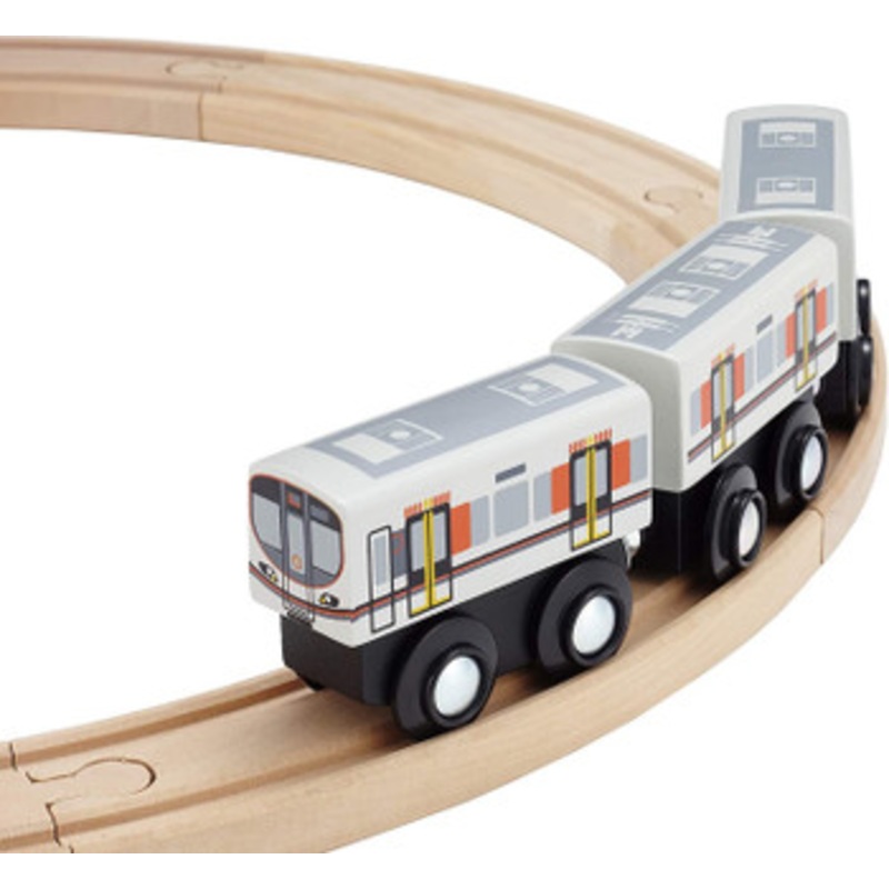 Popondetta MOK-021 moku (Wooden) TRAIN Series 323 Osaka Loop Line