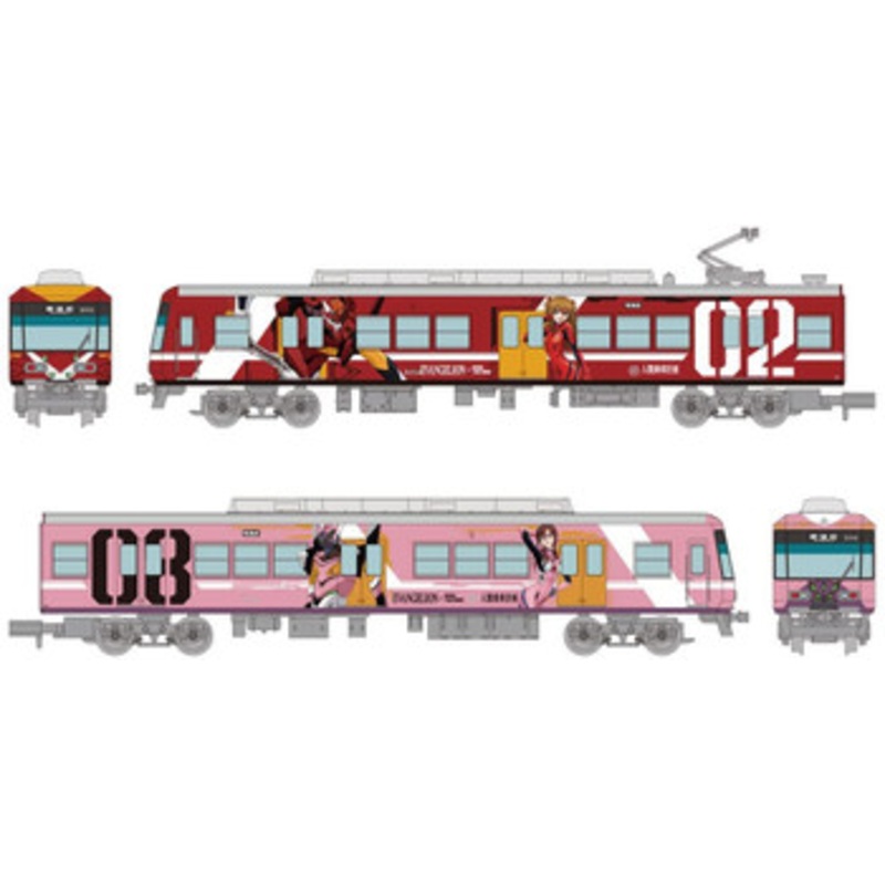 Tomytec Enshu Railway Type 2000 (Evangelion Wrapping Train) 2 Cars Set C (N scale)