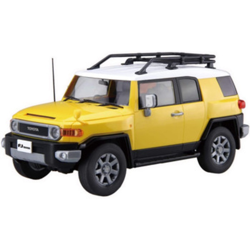 Fujimi NEXT Car 1/24 Toyota FJ Cruiser (Two-tone Yellow) Pre-Painted Plastic Model
