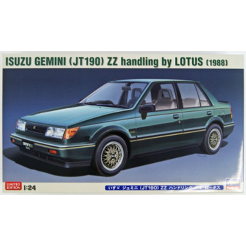 Hasegawa 1/24 Isuzu Gemini (JT190) ZZ Handling by Lotus Plastic Model