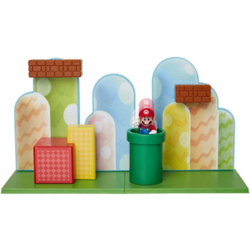 Ishikawa Toy Super Mario Playset Mushroom Kingdom