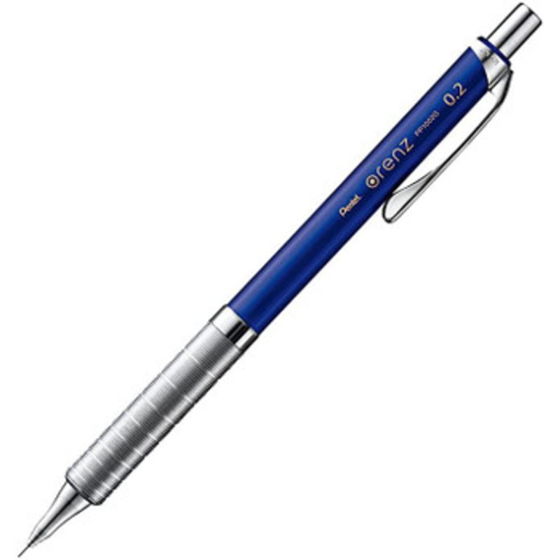 Pentel Orenz Metal Grip Mechanical Pencil 0.2mm (Navy)