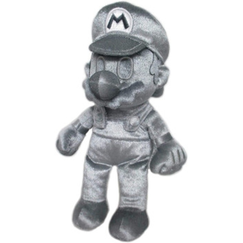 San-ei Super Mario All Star Collection Plush Doll Metal Mario (S)