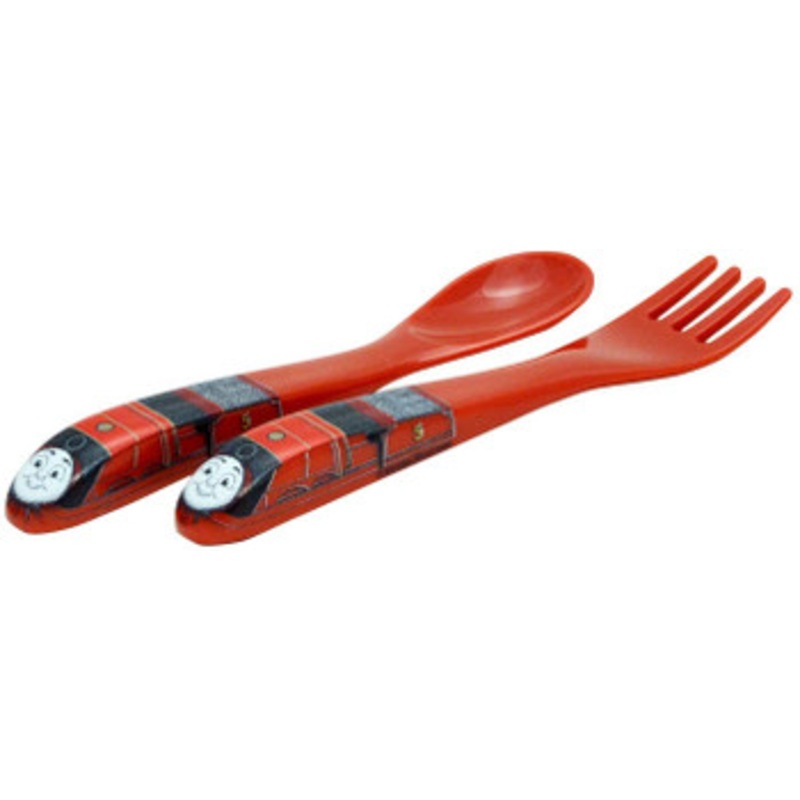 Tableware Train Baby Spoon & Fork Set Thomas the Tank Engine ‘James’