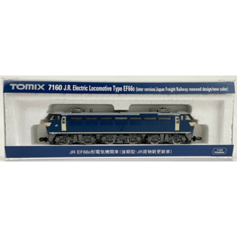 Tomix 7160 JR Electric Locomotive Type EF66-0 (Late Type/JR Freight New Renewal Car) (N scale)