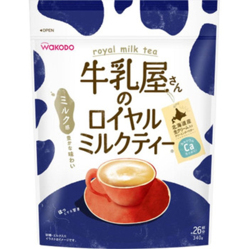 Wakodo Milk Shop Royal Milk Tea Bag 340G