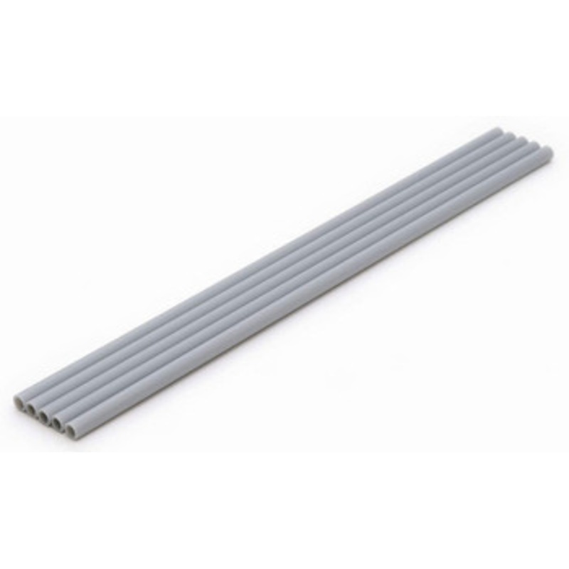 Wave Pla Pipe Gray Thick Type 6.0mm x5 Set