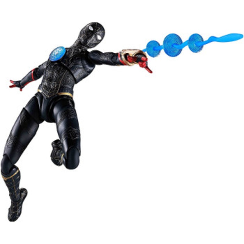 Bandai S.H. Figuarts Spider-Man Black & Gold Suit Figure (Spider-Man: No Way Home)