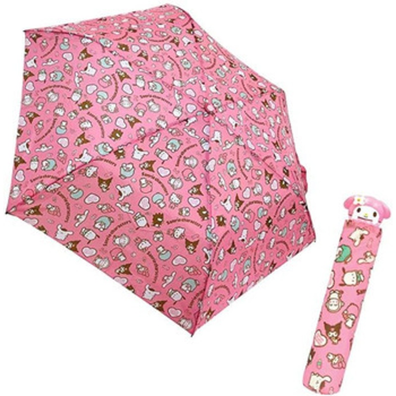 Die Cut Folding Umbrella My Melody Pink