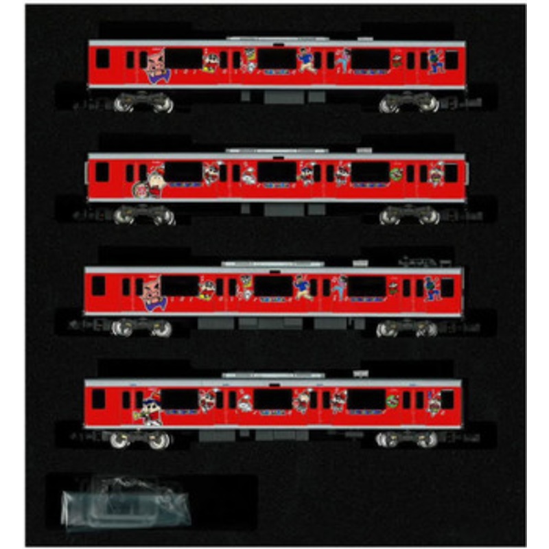 Greenmax 50573 Tobu Type 50050 (Crayon Shin-chan Wrapping Train Nene-chan Design) 4 Cars Add-on Set (N scale)