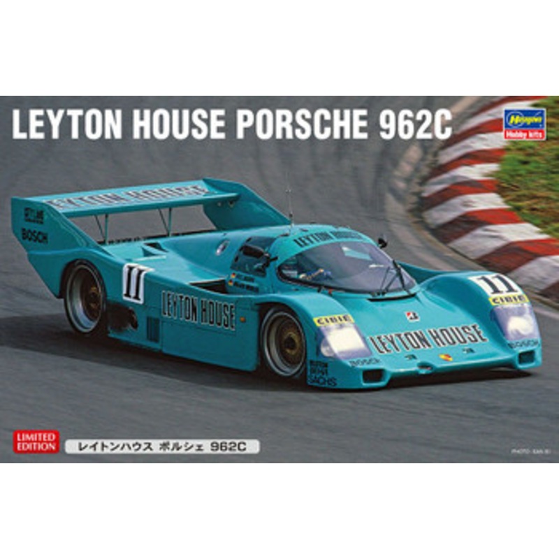 Hasegawa 1/24 Leyton House Porsche 962C Plastic Model