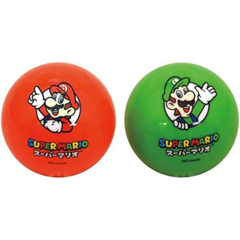 Ishikawa Toy Super Mario No.3 Size Ball (Mario & Luigi)