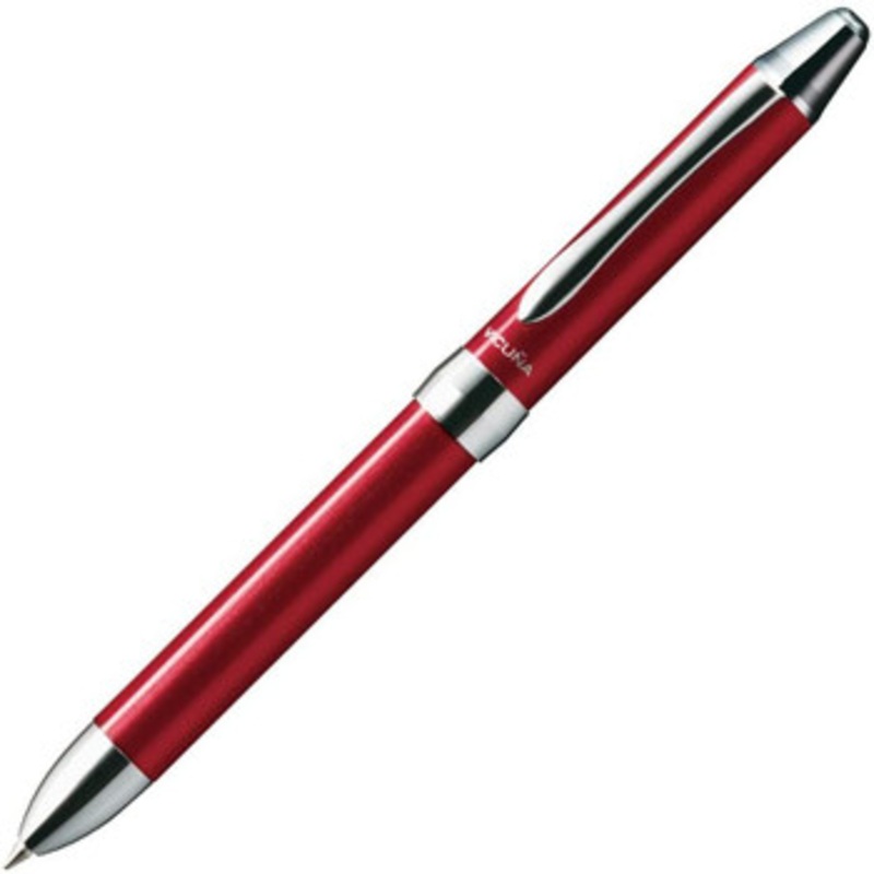 Pentel Vicuna EX1 07C2+S05B Multifunction Pen (Red)