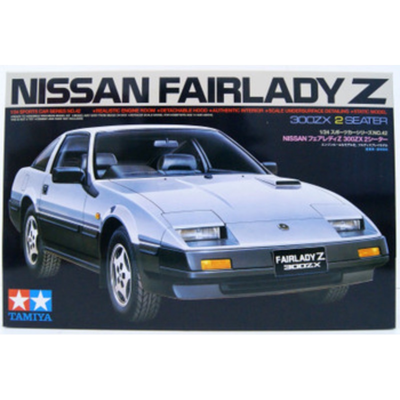 Tamiya Sports Car 1/24 Nissan Fairlady Z 300ZX 2 Seater Plastic Model