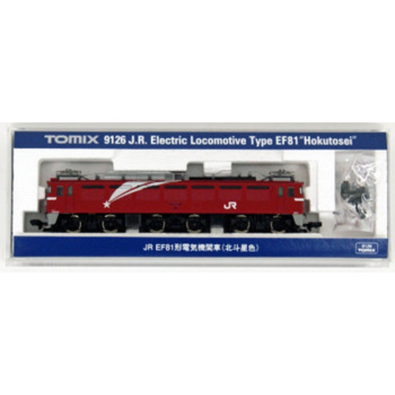 Tomix 9126 JR Electric Locomotive Type EF81 (Hokutosei Color) (N scale)